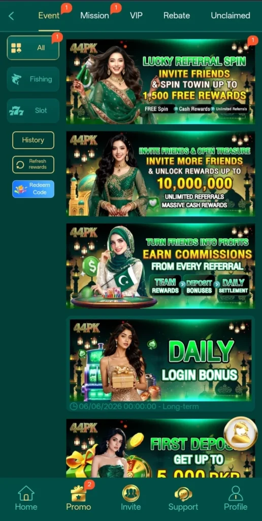 44PK Game features