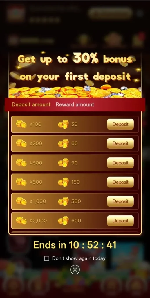 Deposit Bonuses and Rewards