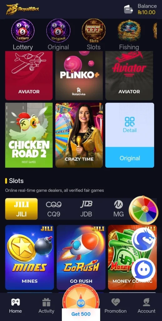 royal8bet game
